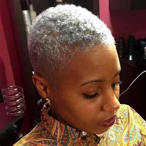 Natural Hairstyles For Short Grey Hair