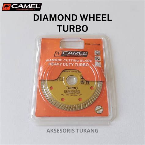 Jual Diamond Wheel Camel Turbo 4 Inch Mata Gerinda Pisau Potong