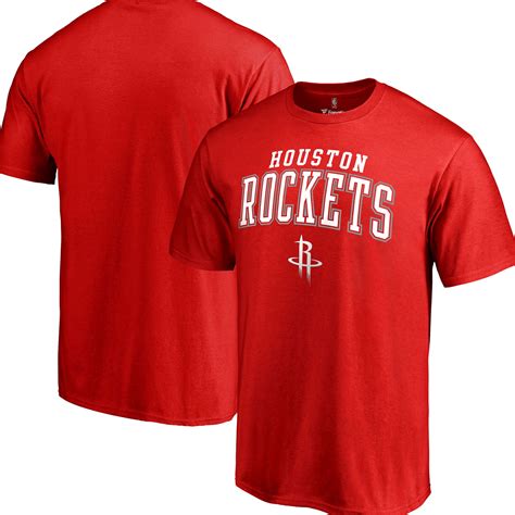 Fanatics Branded Houston Rockets Red Square Up T-Shirt