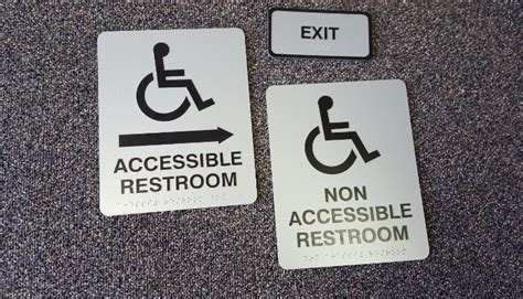 Custom ADA Tactile/Braille Signs