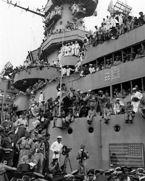 Sc 210644 Surrender Of Japan Tokyo Bay 2 September 1945