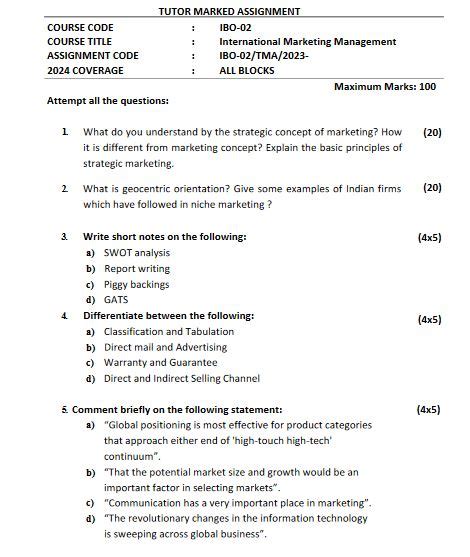 Feg English July January Ignou Solved Assignment