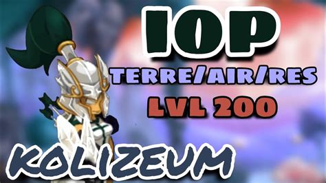 PRESENTATION IOP TERRE AIR RES LVL 200 KOLIZEUM Dofus Touch YouTube