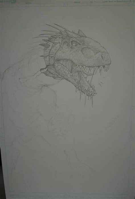 Indominus Rex Wip By Steelcitycustomart On Deviantart