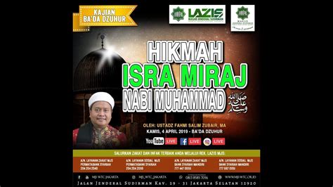 HIKMAH ISRA MI RAJ NABI MUHAMMAD YouTube