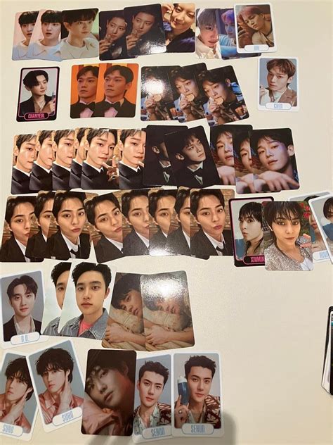 Exo Exist Exocial Club Cream Soda Trading Photocard Official Ebay