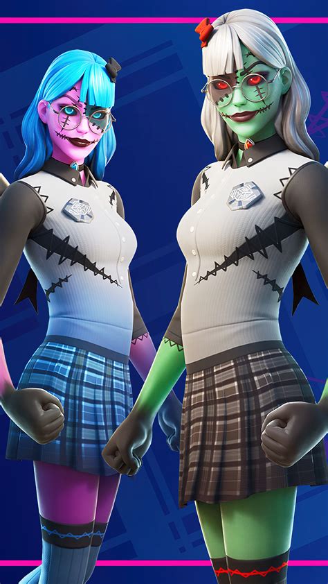 Fortnite Grisabelle Zombie Skin 4K #401e Wallpaper PC Desktop