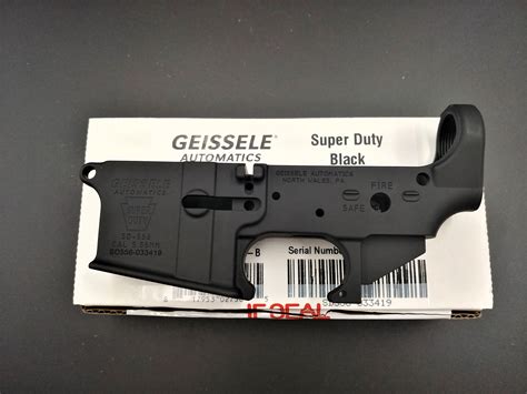 Geissele Super Duty Lower M16 AUTO Lower Receiver Low Shelf