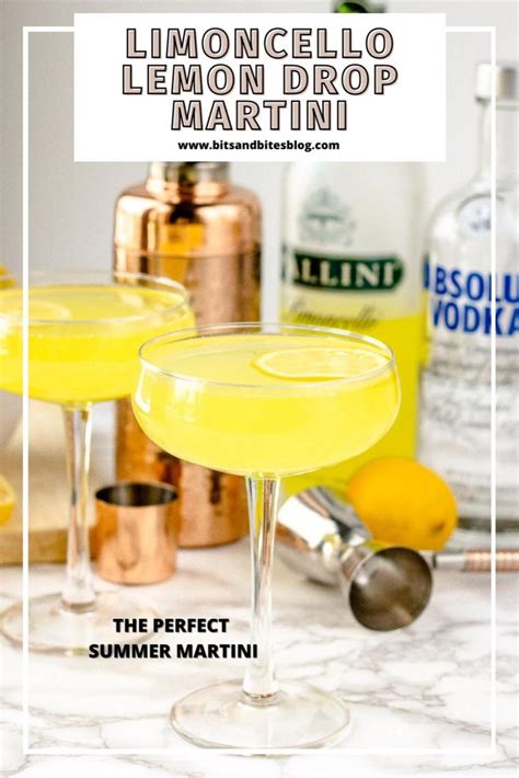 Lemon Drop Martini With Limoncello Bits And Bites Video Recipe