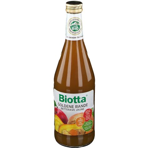 Biotta Goldene Rande Saft Ml Shop Apotheke