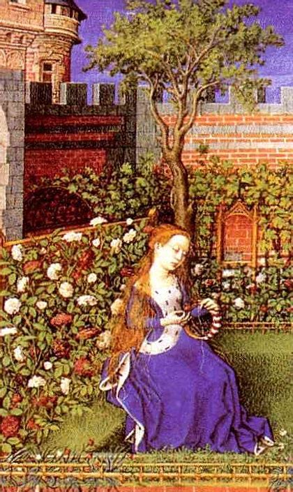 Emelye In The Garden From Boccaccios Il Teseida Arte Renacentismo