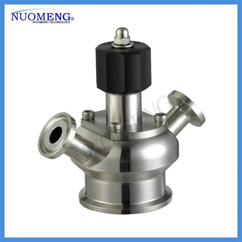 Sanitary Stainless Steel Clamped Aseptic Sampling Valve No Ry