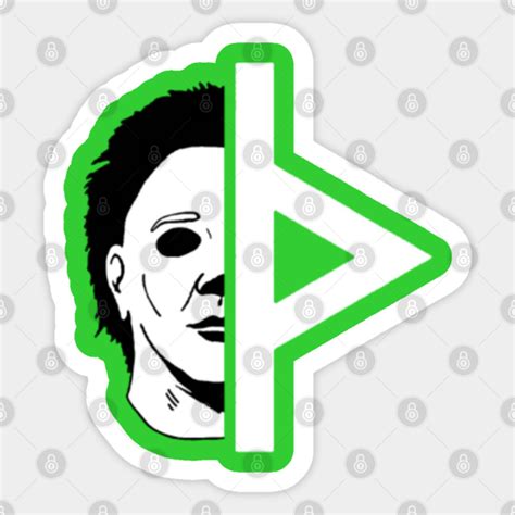 Michael Myers Halloween 6 Thorn Michael Myers Sticker Teepublic