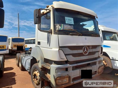 Leil O De Cavalo Mec Nico Mercedes Benz Axor S X Placa