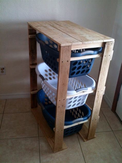 Diy Laundry Basket Storage