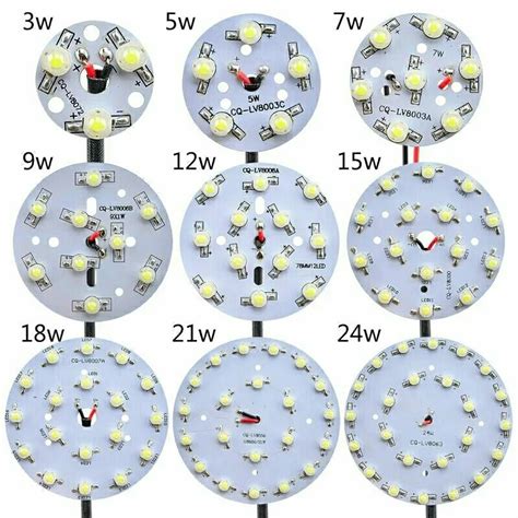 LED High Power Lamp Beads Light PCB 35mli Chip 3W 5W 7W 9W 12W 15W 18W