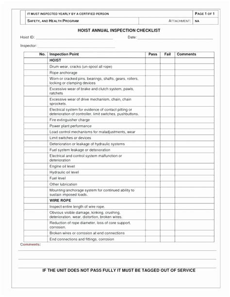 Quality Control Checklist Template Excel Free