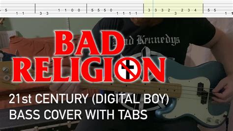 Bad Religion St Century Digital Boy Bass Cover With Tabs Youtube