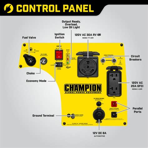 Wiring Diagram Champion Generator Wiring Boards