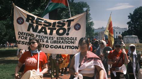 Hundreds protest NATO Summit in Washington, DC : Peoples Dispatch