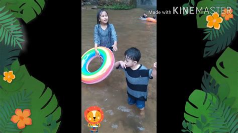 Berenang Di Air Terjun Yang Indah Tempat Main Anak Anaktempat Wisata