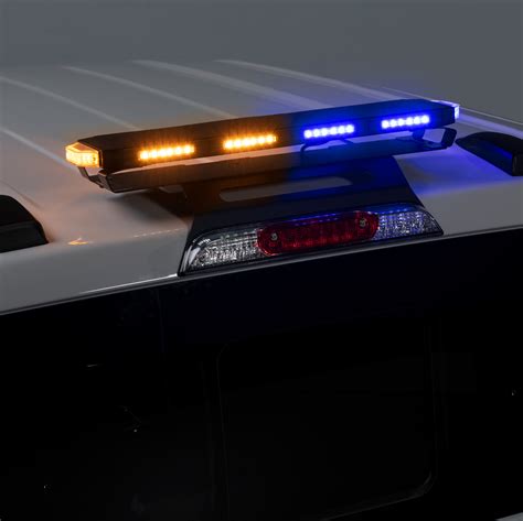 Putco Tri Hornet Led Stealth Rooftop Strobe Light Bar Amber White Blue