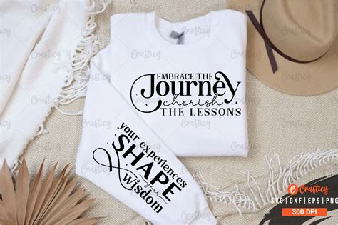 Embrace The Journey Cherish Sleeve Svg Graphic By Craftisy Creative