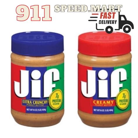 911 Smuckers JIF Peanut Butter Spread 454gm Shopee Malaysia