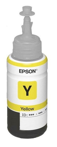 Расходник для печати Epson Чернила 664, 70мл, желтый, оригинальные для ...