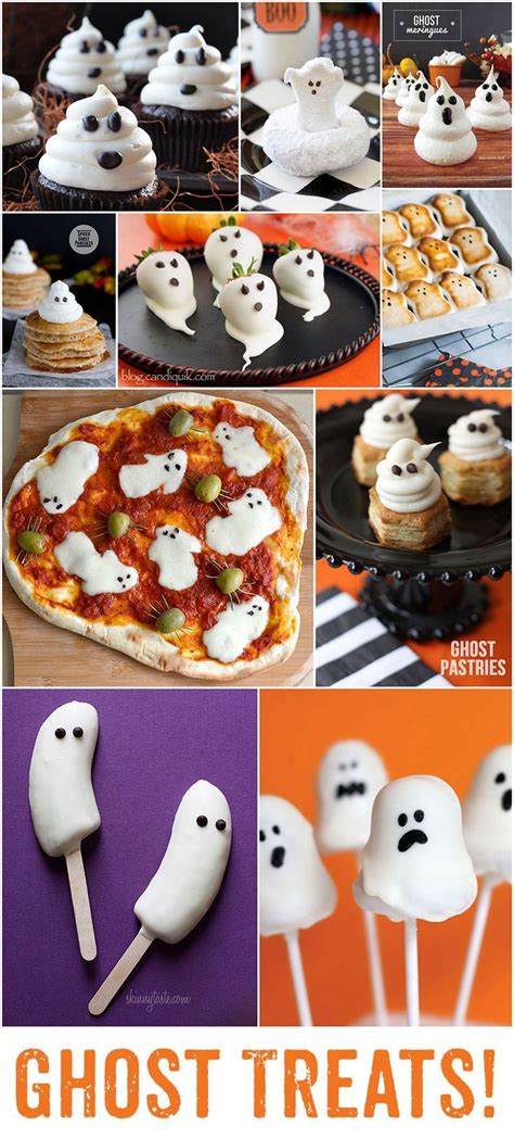 The Best Ghost Treats For Halloween Halloween Treats Halloween Food