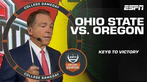 Nick Saban Breaks Down The Keys To Victory For Ohio State Vs Oregon