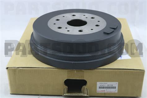 Drum Sub Assy Rear Brake Toyota Parts Partsouq