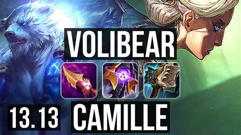 VOLI Vs CAMILLE TOP 6 Solo Kills 1 1M Mastery 300 Games NA