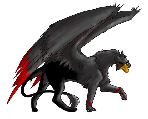 The Greater Black Gryphon by french-teapot on DeviantArt