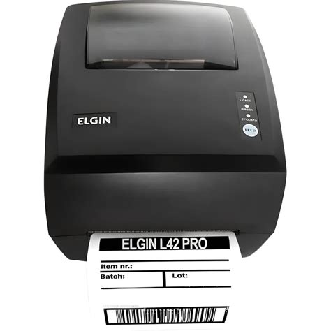 Impressora Térmica de Etiquetas Elgin L42 Pro Etiquetas