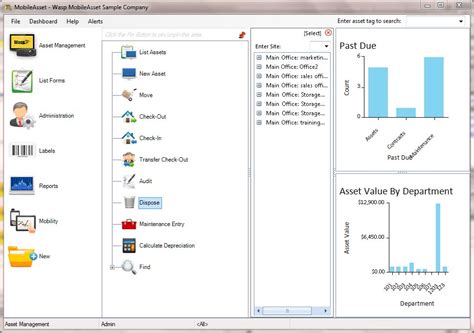 Wasp Mobileasset Asset Management Software