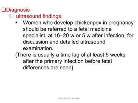 Chickenpox In Pregnancy Ppt