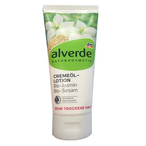 Amazon Alverde Cream Oil Body Lotion With Organic Jasmine