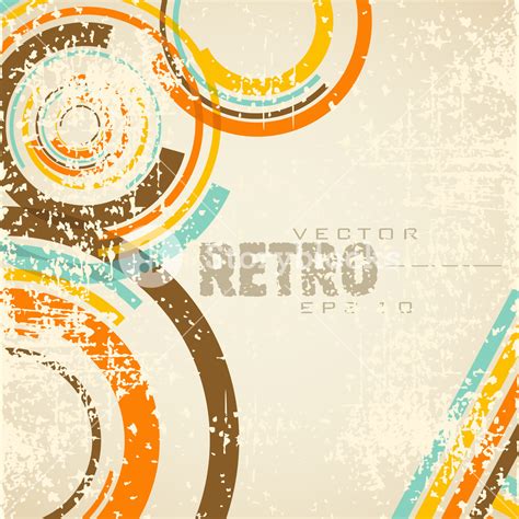 Retro Style Abstract Background With Grang And Eps 10 Vector Illustration Royalty Free Stock