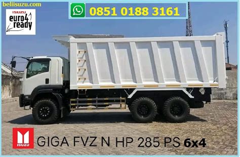 DUMP TRUK ISUZU GIGA FVZ 285 PS Dealer Isuzu Cikarang Bekasi Jakarta