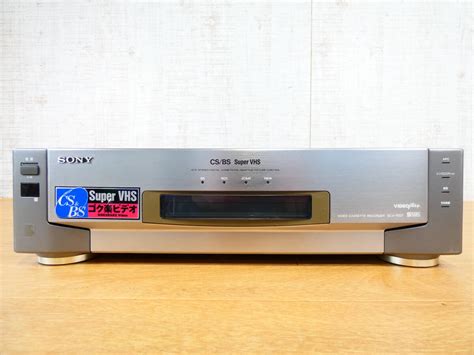 Yahoo オークション Sony ソニー S Vhs ビデオデッキ Slv Rs7 映像機