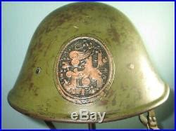 Genuine Dutch M Helmet Complete Stahlhelm Casque Casco Elmo Kask