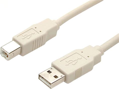 3 Ft Beige A To B Usb 20 Cable Mm Usb