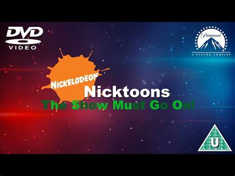 Opening To Nicktoons The Show Must Go On 2004 DVD United Kingdom