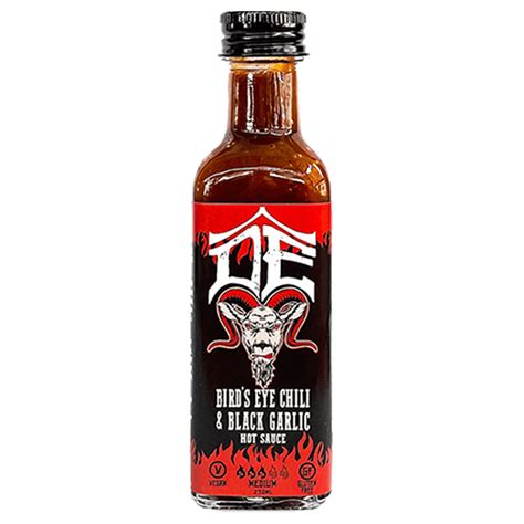 Dê Hot Sauce Birds Eye Chili And Black Garlic The Bottle Shop