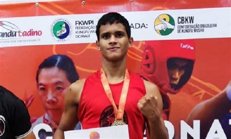 Jo O Gabriel Campe O No Campeonato Piauiense De Kung Fu Wushu