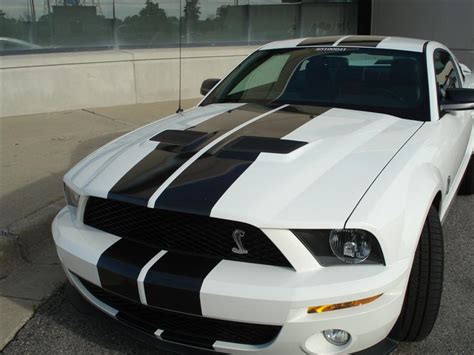 White With Black Stripes Photos The Mustang Source Ford Mustang Forums