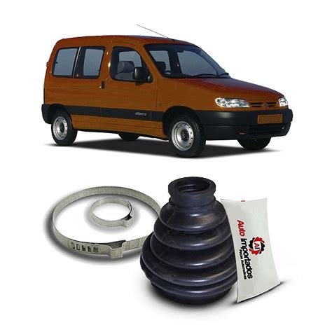 Kit Coifa Borracha Graxa Homocinética Lado Roda Citroen Berlingo 1998