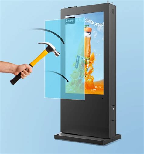 Smart Outdoor Digital Signage Kiosk Totem