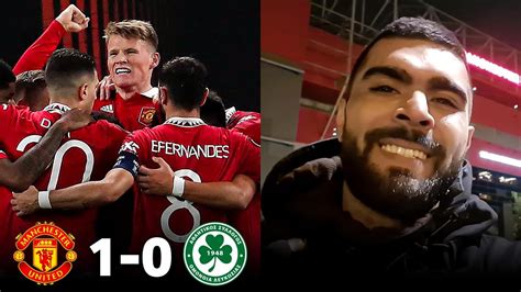 Man Utd 1 0 Omonia McKola Reacts YouTube